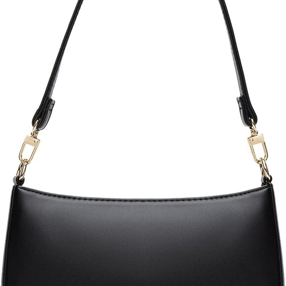 Shoulder Bag for Women Retro Vegan Leather Classic Clutch Tote HandBags Purses w - Picture 1 of 8